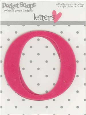 Heidi Grace - Loving You - Plastic Number Stickers 0 - 2/pk  (sold in 3's)